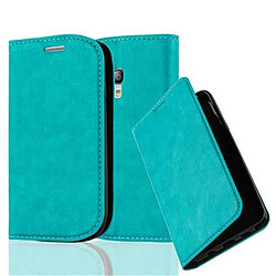 Cadorabo Coque Samsung Galaxy S3 MINI Etui en Turquoise