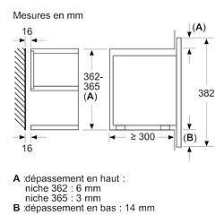 Avis Micro-ondes solo 21l 900w encastrable inox - bfr634gs1 - BOSCH