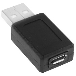 Avis Wewoo Adaptateur noir USB 2.0 AM vers Micro USB Femelle