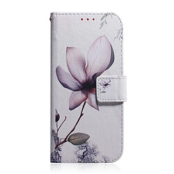 Etui en PU impression de motifs belles fleurs pour votre Samsung Galaxy A91/S10 Lite