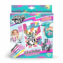 Acheter Canal Toys - Airbrush Art - Kit de Création de Posters avec spray électronique, pochoirs et feutres - AIR 015