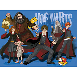 Ravensburger Harry Potter - Puzzle XXL Hogwarts Cartoon (300 pièces)