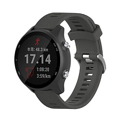 Bracelet de remplacement compatible pour Garmin Forerunner 245/245M Breathing Surface Gris