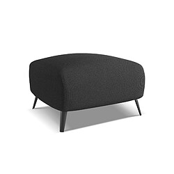 Pouf Makamii MALIE chenille - anthracite