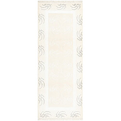 Vidal Tapis de couloir en laine 206x79 beige Darya