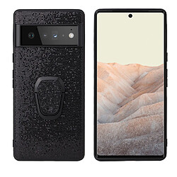 Coque en TPU + PU avec béquille, paillettes/noir pour votre Google Pixel 6 Pro