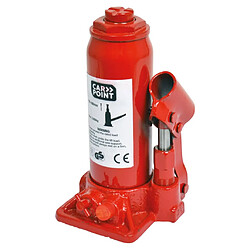 Carpoint Cric hydraulique bouteille 3000 kg Rouge pas cher