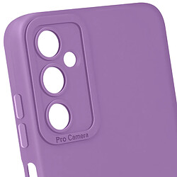 Avizar Coque pour Samsung Galaxy A05s Silicone Mat Protection Caméra Violet