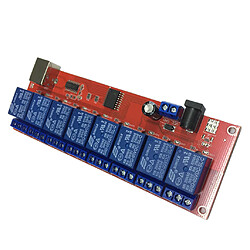 Le module de relais usb 8 canaux ne cachait aucun lecteur relais usb pour le contrôle mcu 5v