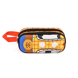 Karactermania Toy Story Woody-3D Double Pencil Case Trousses, 22 cm, Multicolore (Multicolour)