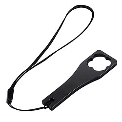 Wewoo Pour GoPro HERO6 / 43225 noir session / 4 session / 43163 + / 3/2/3, Xiaomi et d'autres appareils-photo d'action L'alliage d'aluminium de commande numérique par ordinateur de serrent l'outil de clé de chapeau de vis