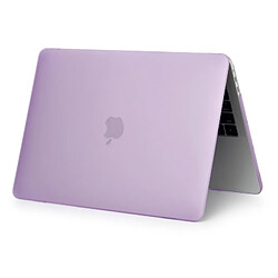 Avis Wewoo Housse Sacoche Étui de protection pour ordinateur portable style givré pour MacBook Pro 15,4 pouces A1990 (2018) (Violet)