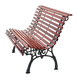 Avis Mendler Banc de jardin HWC-F97, banc du parc, banquette en bois ~ 2 places, 122cm, 24kg, marron