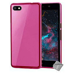 Htdmobiles Coque pour Altice S23 / S24 / S25 - housse etui pochette silicone gel fine + film ecran - ROSE