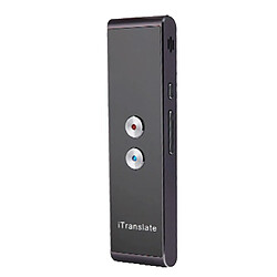 Dictaphone De Poche Intelligent Pour Traduction Instantanée 33 Langues Or Noir YONIS 