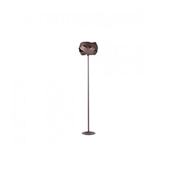 Lumière Lampadaire ABBRACCIO Métal Marron foncé