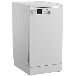 Lave-vaisselle 45cm 10c 49db - dvs05024w - BEKO pas cher