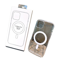 General Coque magnétique transparente pour iPhone 14 Aimant puissant [jamais jauni] [protection contre les chutes de qualité militaire] Compatible avec la protection Magsafe Couverture ultra-fine – Transparente