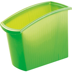 HAN Corbeille à papier MONDO, PP, 18 litres,vert translucide ()