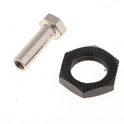 moyeu de roue 12mm extension adaptateur plus long combineur pour voiture 1/10 rc noir