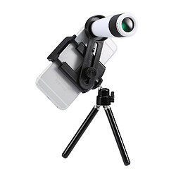 Avis Wewoo Télescope pour iPhone Samsung HTC LG Sony Huawei Lenovo Xiaomi et autres Smartphones Blanc la largeur comme 5.5cm-8.5cm Téléphone Mobile Universel 12x Zoom Optique Téléobjectif Lens Kit Convient