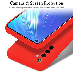 Cadorabo Coque Realme 6 4G / 6s Etui en Rouge pas cher