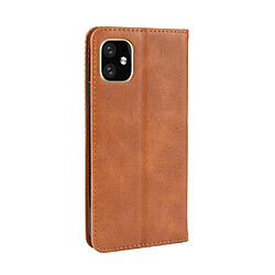 Acheter Wewoo Housse Coque Étui en cuir à boucle magnétique avec rétro pour Crazy Horse Texture horizontale Apple iPhone 11 Pro Maxavec support et fentes cartes et cadre photo Marron