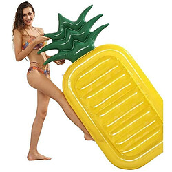 Justgreenbox Anneau de natation de flotteur de piscine géante anneaux de fête flottants de matelas gonflable d'ananas de pastèque, Banana Bed