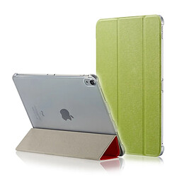 Wewoo Housse Étui Coque en cuir magnétique avec pince à basculement horizontale soie pour iPad Pro12,9 pouces 2018avec support rabattable et fonction veille / réveil vert