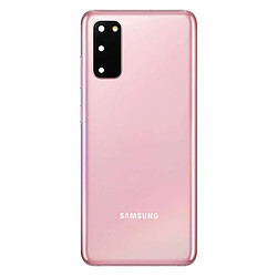 Avizar Cache Batterie Samsung Galaxy S20 Façade Arrière de Remplacement rose