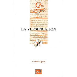 La versification - Occasion