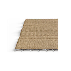 ICONIK INTERIOR Tapis rectangulaire en jute - Boho Bali - 150x200 CM - Jaya Naturel pas cher