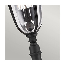 Avis Elstead Lighting Lampe sur pied extérieur English Acier,Verre pressé Noir