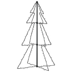 Acheter vidaXL Arbre de Noël cône 160 LED d'intérieur/d'extérieur 78x120 cm