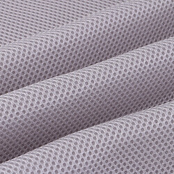 Avis Tissu de maille de polyester de 1 yard trois couches tissu net extérieur gris