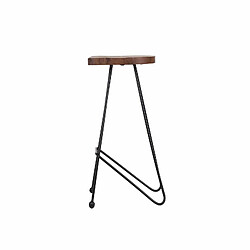 Avis BOIS & CHIFFONS Tabouret de bar acacia et métal | Offre M&M Tila