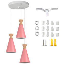 Avis Stoex Moderne Suspensions Rose Luminaire Eclairage Style Nordique pour Salon Chambre