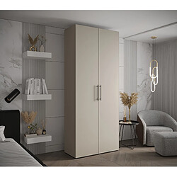 Abiks Meble Armoire Inova 3 À Portes Battantes 236,7/100/47 2 Portes (gris/nero)