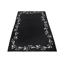 Avis Vidal Tapis de laine 152x94 noir Darya