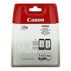 Canon PGI545/CLI546 Pack 2 cartouches Noire et Couleurs (8287B005)