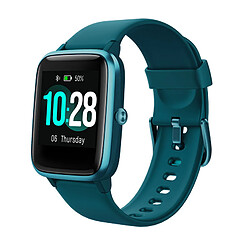 Chrono Montre Connectée pour Femmes Homme Etanche IP68 Sport Vibrante Cardio pour Android iOS-Vert