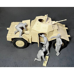 Icm Figurine Mignature French Armoured Vehicle Crew (1940)