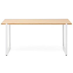 Acheter Ds Meubles Table salle à manger Uley 160X80 BL-NA