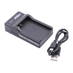 vhbw Chargeur USB de batterie compatible avec Nokia BL-5C, BL-5CA, BL-5CB batterie appareil photo digital, DSLR, action cam