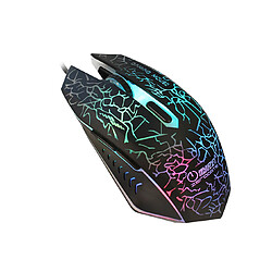 P27 Respiration colorée Coloré Lumière Souris Souris USB Souris Gaming Miction Design portable pour Windows iOS et Android Tablet