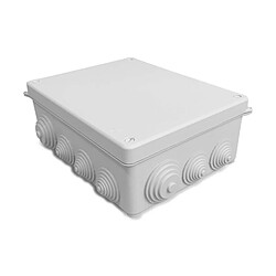 Avis Ledkia Boîte de Dérivation Étanche en Saillie IP55 230x180x85 mm Gris