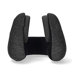 NEDIS Ecouteurs BLUETOOTH intégrés DANS Coussin de VOYAGE Cervical Essentiel Microphone intégré Control de pression Su