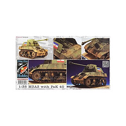 Ding-Hao Hobby Maquette Char M3a3 Stuart-pak 40 - Armée Yougoslave 1945 pas cher