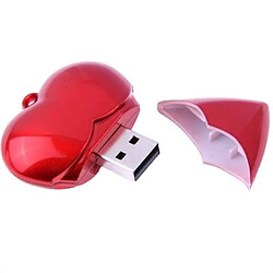 Avis Wewoo Clé USB rouge Disque flash USB2.0 style coeur de 4 Go