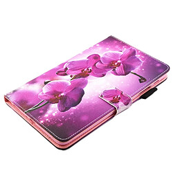 Acheter Wewoo Housse Étui Violet pour Samsung Galaxy Tab A 8.0 / T380 & T385 orchidée modèle Horizontal en cuir flip avec titulaire et fentes cartes